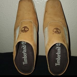 Timberland Women Leather Slip on Shoes 7